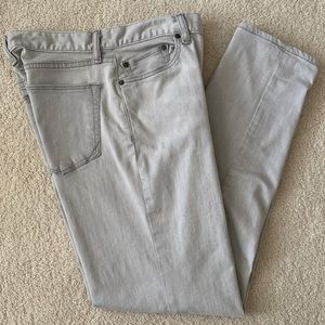 Banana Republic Light Grey Jean 32x32